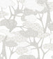 Botany Wallpaper - White