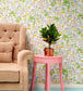 Cottage Core Room Wallpaper - Green