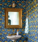 Jungle Morning Room Wallpaper - Blue