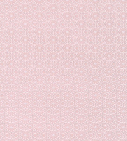 Floral Lattice Wallpaper - Pink