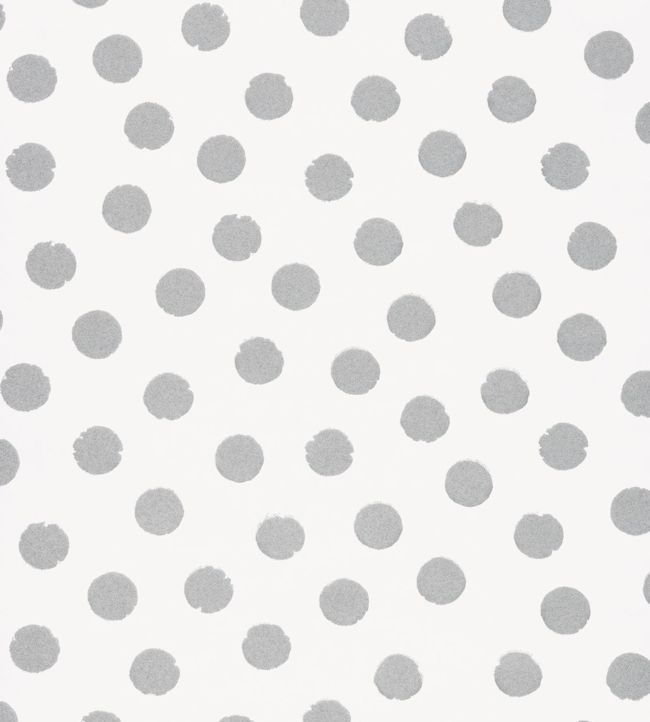 Dotted About Wallpaper -  Gray 