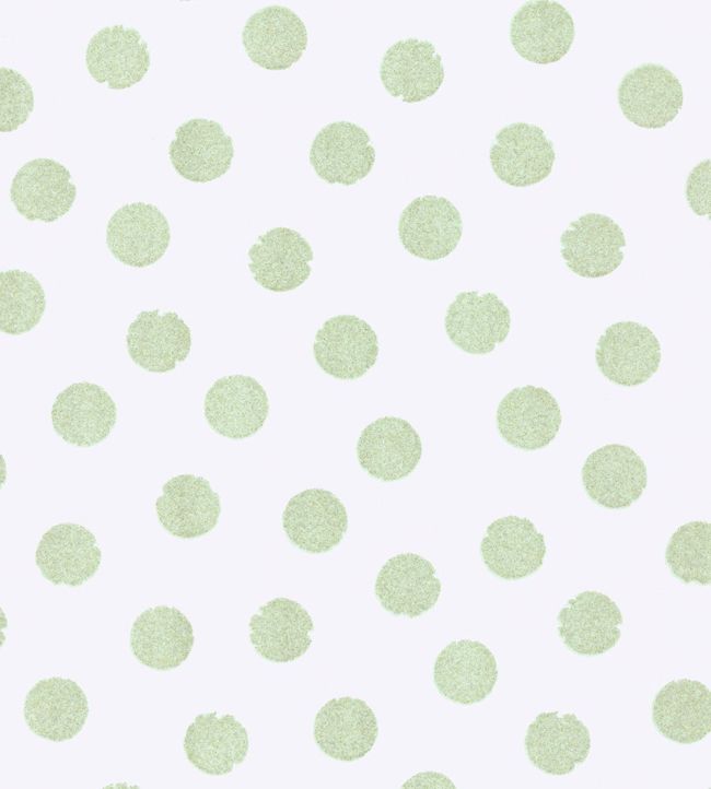Dotted About Wallpaper - Green 