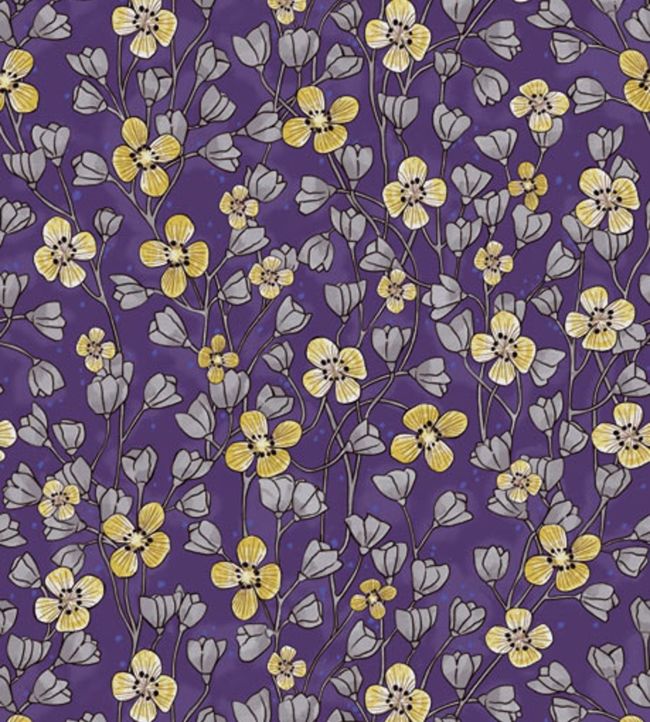 Botany Wallpaper - Purple