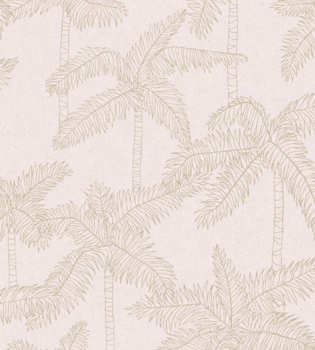 Palm Trees Wallpaper - Pink 