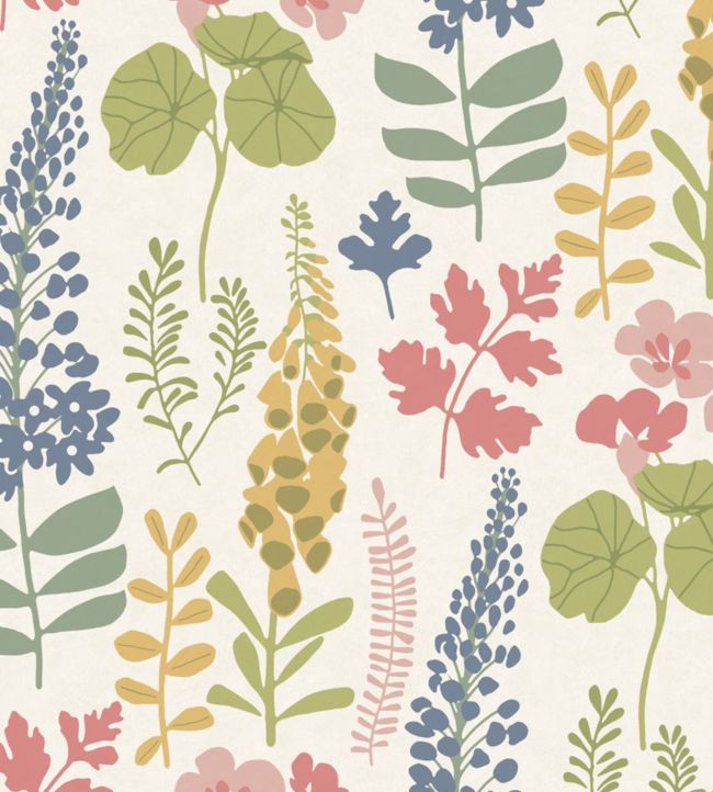 Flora Wallpaper - Pink