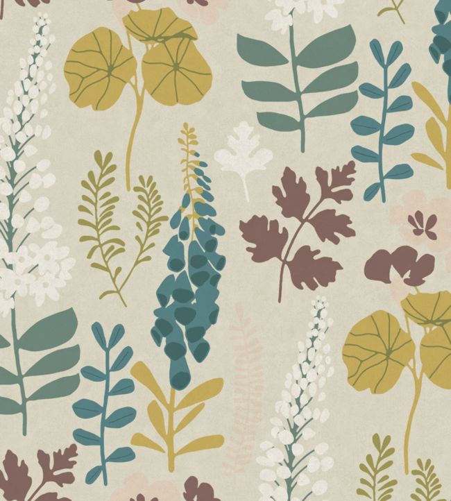 Flora Wallpaper - Cream 