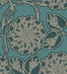 Aster Wallpaper - Teal