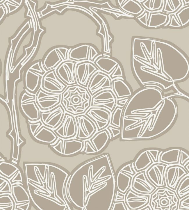 Aster Wallpaper - Pink