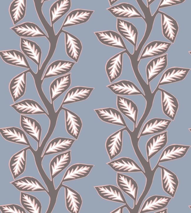 Hedera Wallpaper - Blue