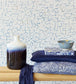 Crackle Room Wallpaper - Blue