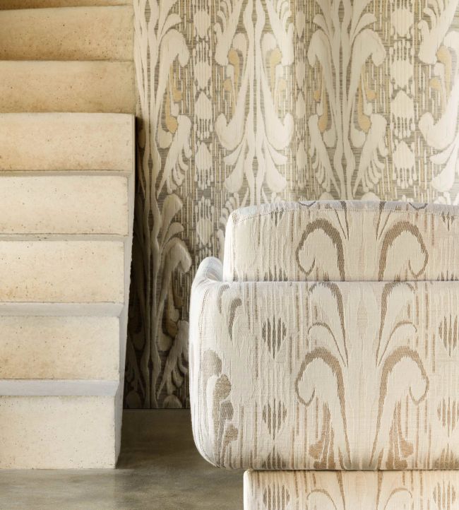 Sculpture Room Fabric 2 - Cream