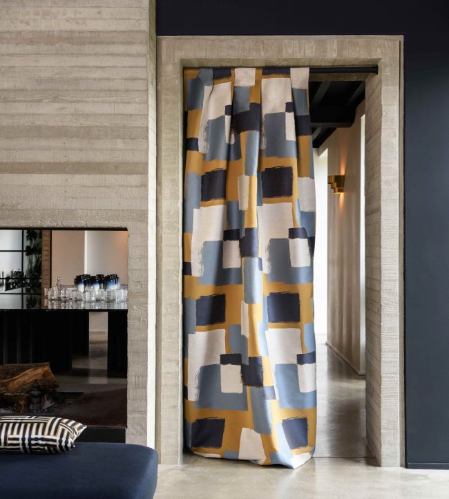 Abstract Room Fabric - Multicolor