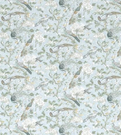 Aviary Fabric - Teal 