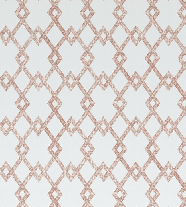Treillage Fabric - Pink
