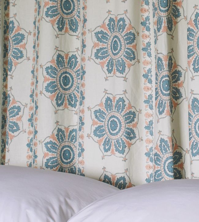 Bosphorous Room Fabric - Blue