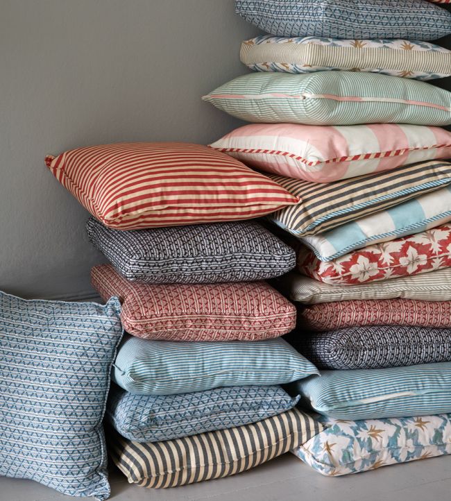 Foglia Room Fabric - Blue