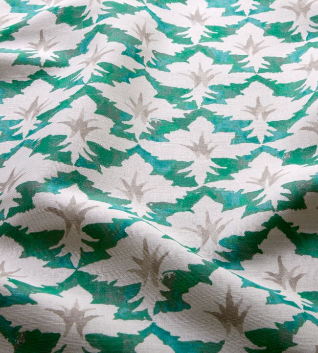 Foglia Room Fabric 2 - Green