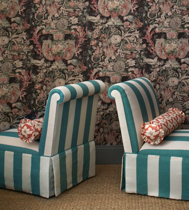 Foglia Room Fabric - Pink