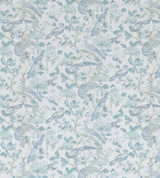 Aviary Fabric - Blue
