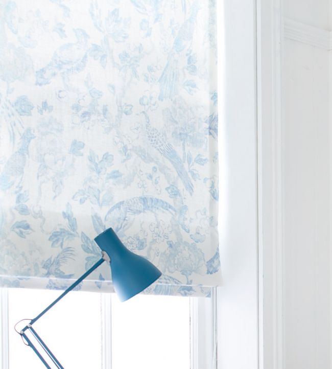 Aviary Room Fabric - Blue