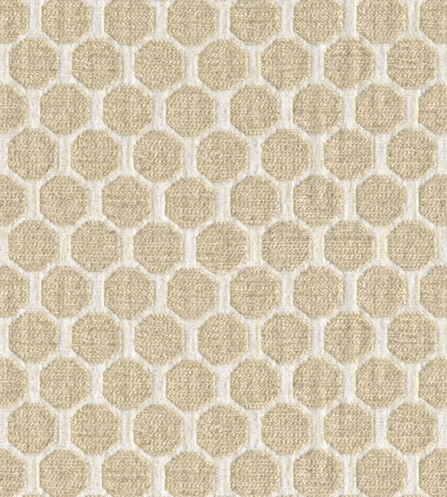 The Octagon Fabric - Cream 