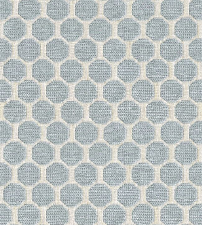 The Octagon Fabric - Blue 