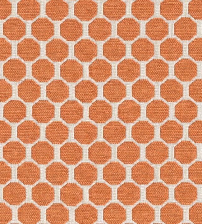 The Octagon Fabric - Orange