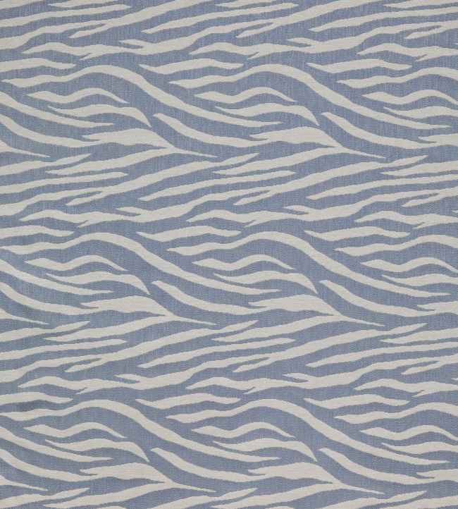 Zebra Fabric - Silver 