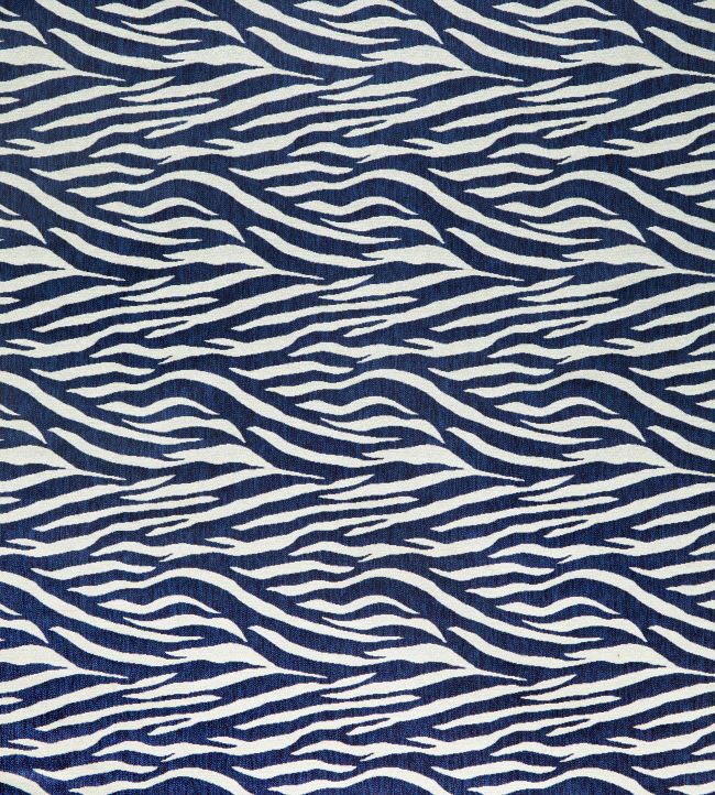 Zebra Fabric - Blue 