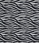 Zebra Fabric - Black
