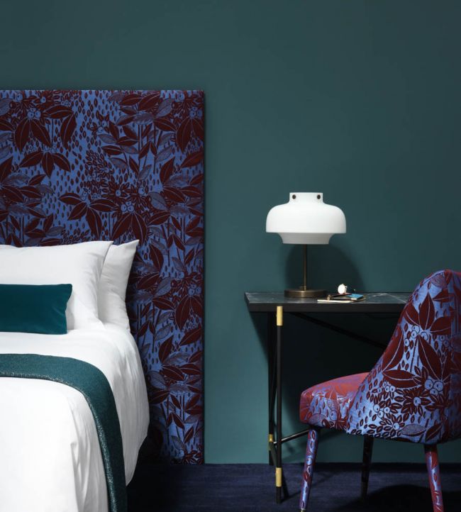 Vetiver Room Fabric - Blue