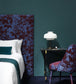 Vetiver Room Fabric - Blue