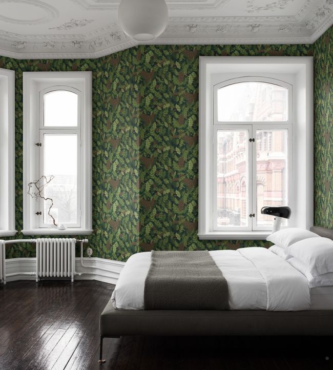 Ekeblad Room Wallpaper - Green