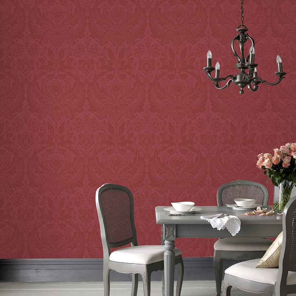 Desire Room Wallpaper - Red