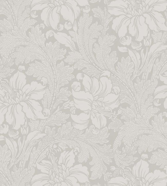Acanthus Wallpaper - Gray