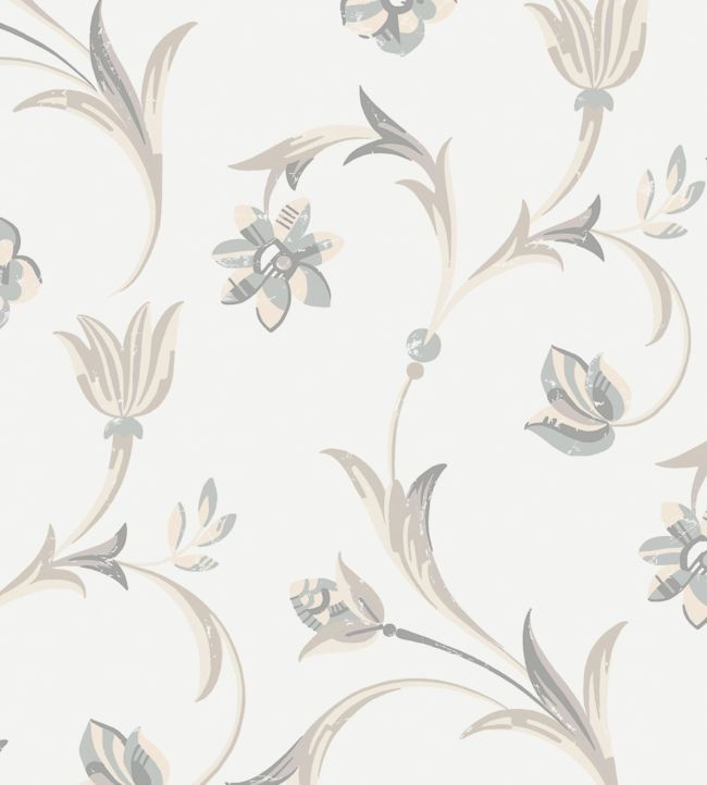 Kalmar Wallpaper - White