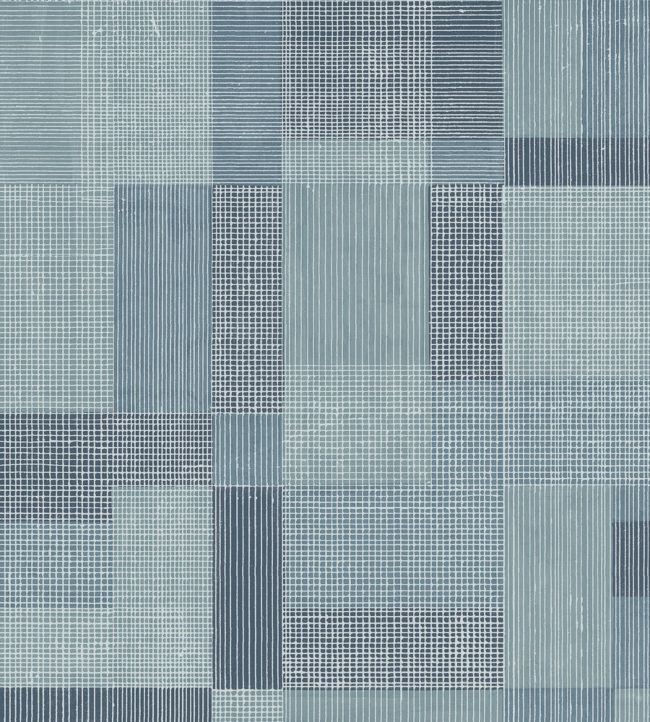 Norrkoping Wallpaper - Blue