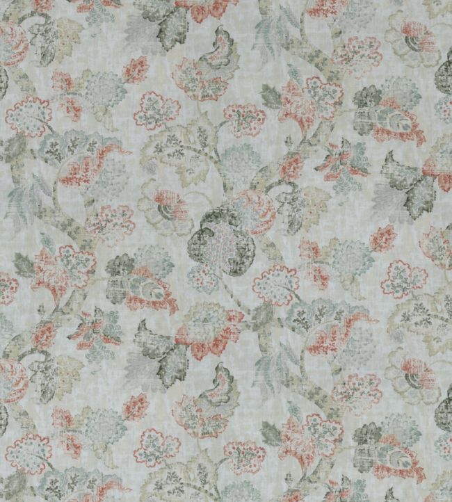 Lucia Fabric - Teal 