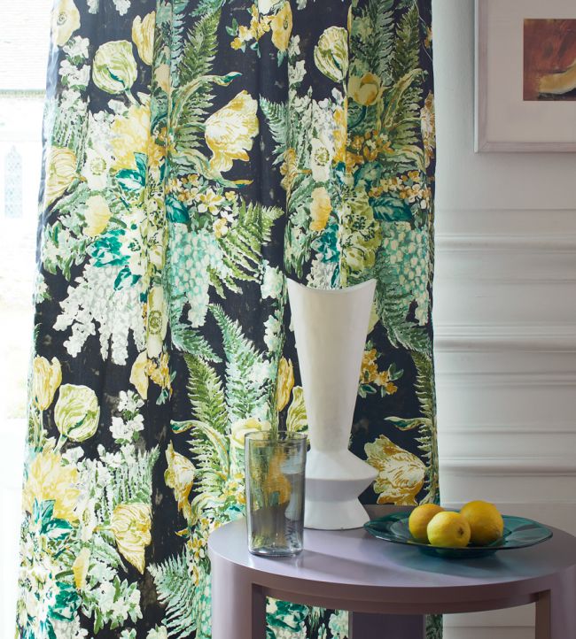 Spring Garden Room Fabric - Green