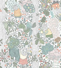 Charlie Nursey Wallpaper -  Multicolor