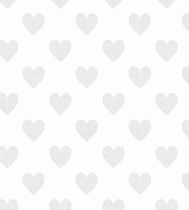 Sweetheart Nursey Wallpaper - Gray