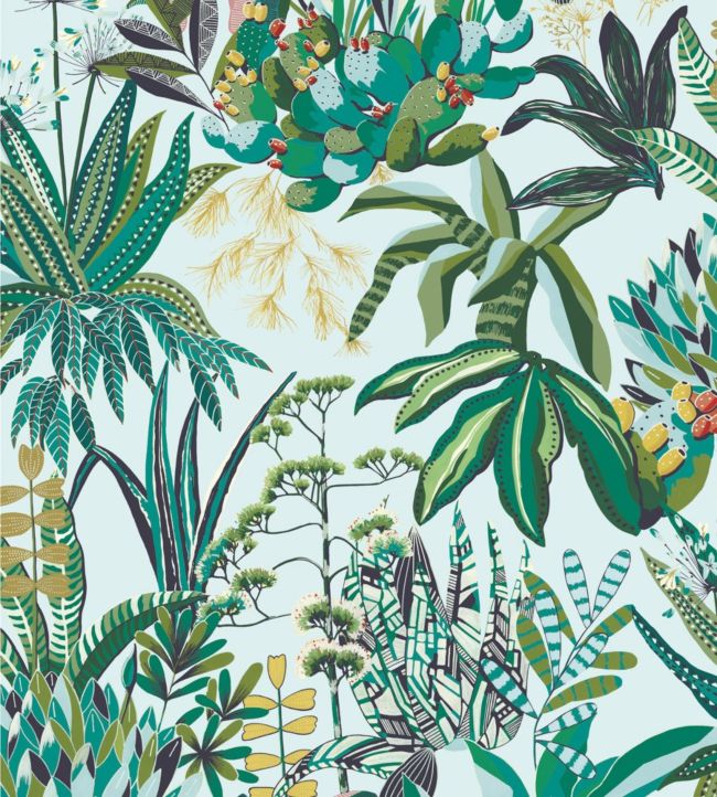 Figari Wallpaper - Green