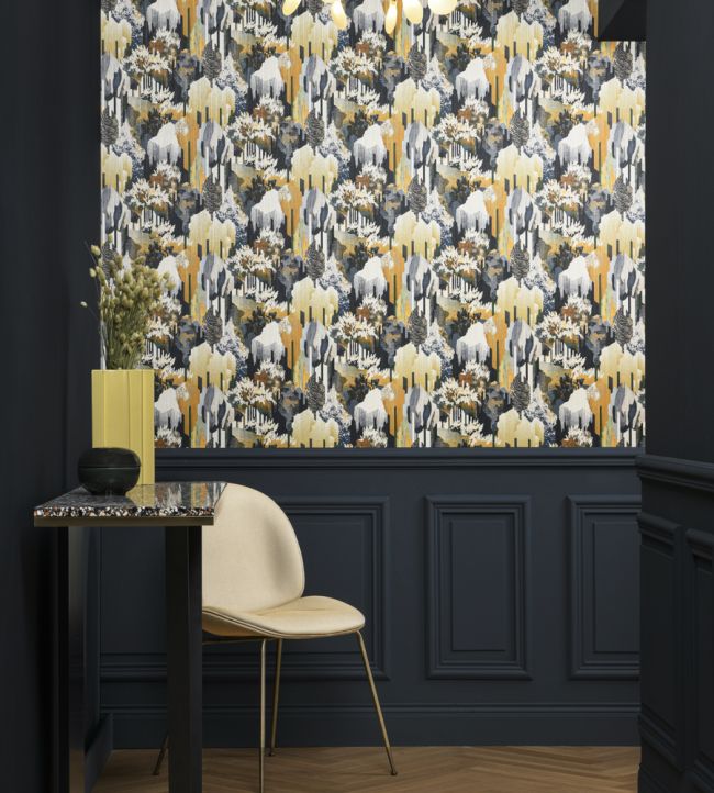 Foret Room Wallpaper - Multicolor