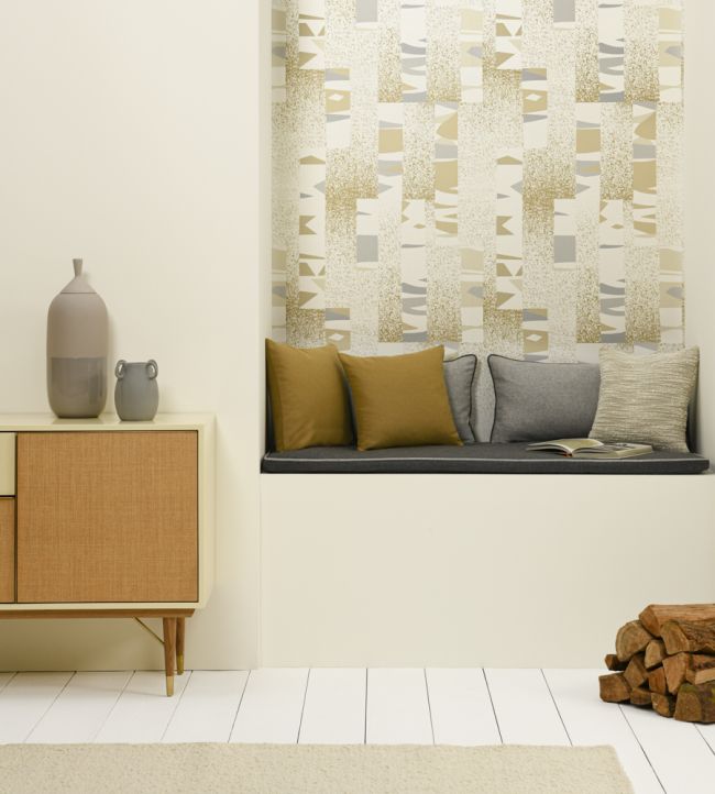 Betula Room Wallpaper - Sand