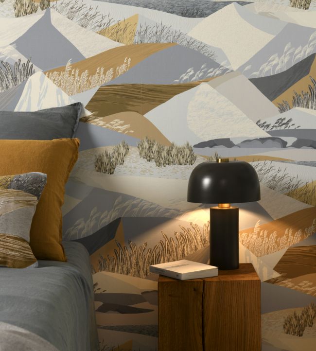 Paysage Room Wallpaper 2 - Multicolor