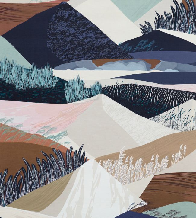 Paysage Wallpaper - Blue