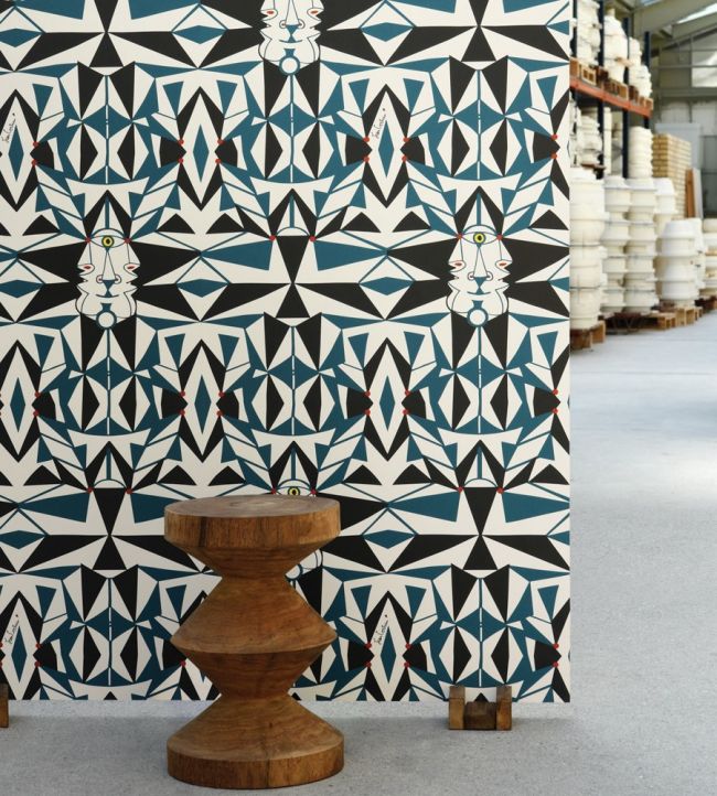 Email Room Wallpaper - Blue