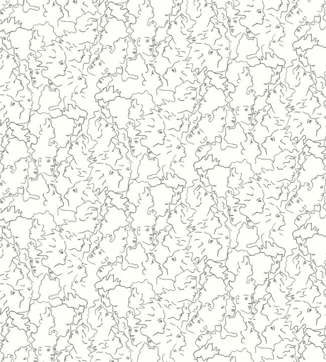 Ressemblance Wallpaper - White