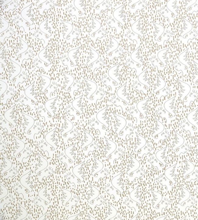 Figure D'ange Wallpaper - Cream 