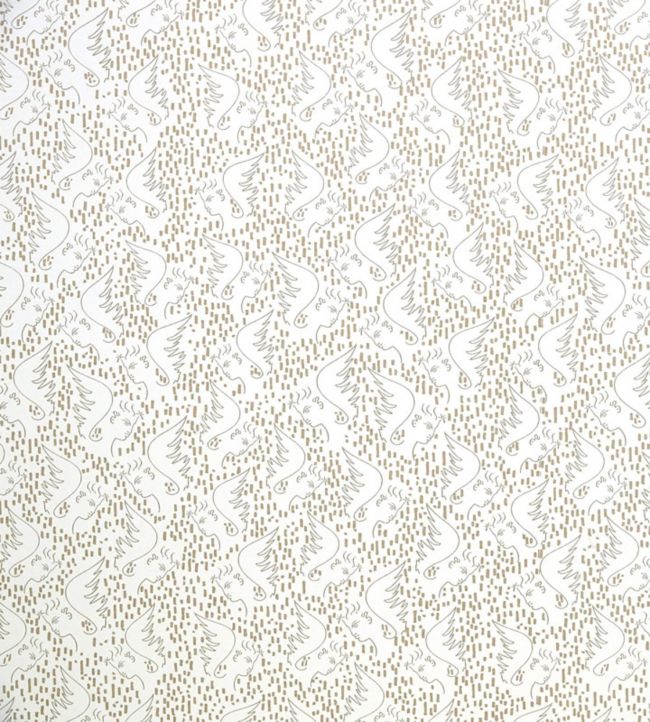 Figure D'ange Wallpaper - Cream 